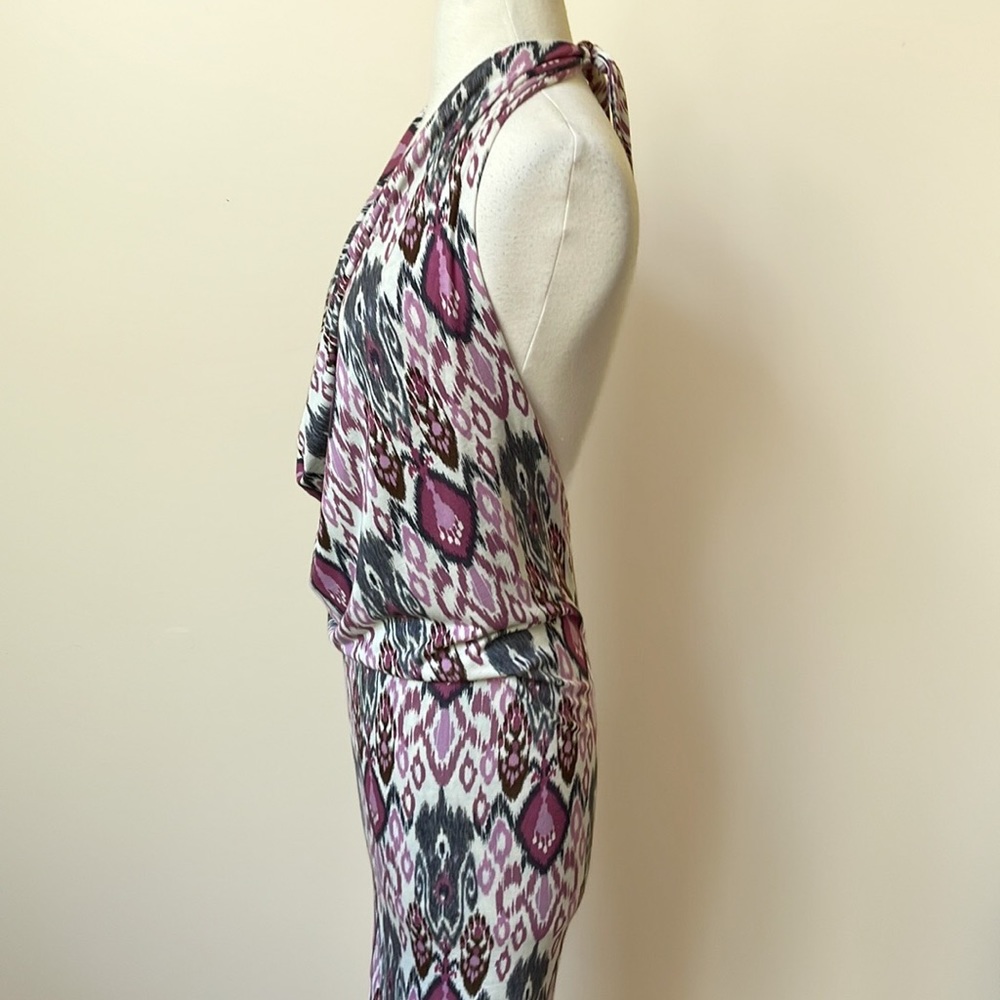 Soul Harmony Energy Patterned Backless Halter Max… - image 3